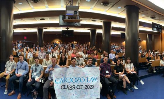 Cardozo Welcomes the JD Class of 2022 Cardozo Law