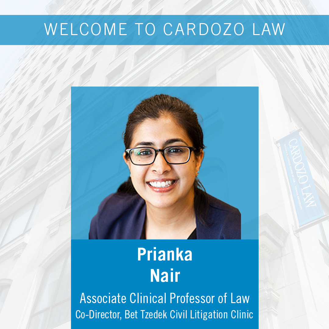 prianka nair - faculty