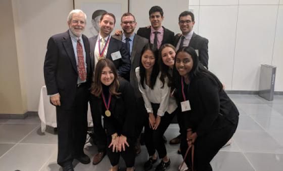 ADR Competition Honor Society Wins First Place Arbitration Prize and Third Place Negotiation Excellence Prize at Securities Dispute Resolution Triathlon