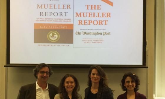 Floersheimer and Burns Faculty Unpack the Mueller Report