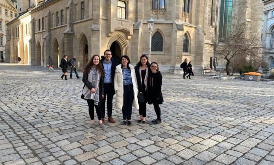 Cardozo Students Participate in Historical Jewish Moot Court Competition in Vienna and Tel Aviv