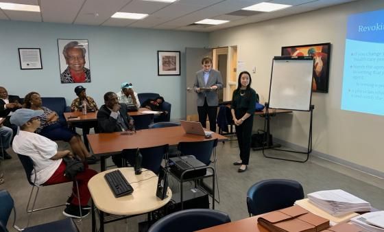 Bet Tzedek Clinic Students Lead Pop-Up Clinic for Assemblyman Taylor