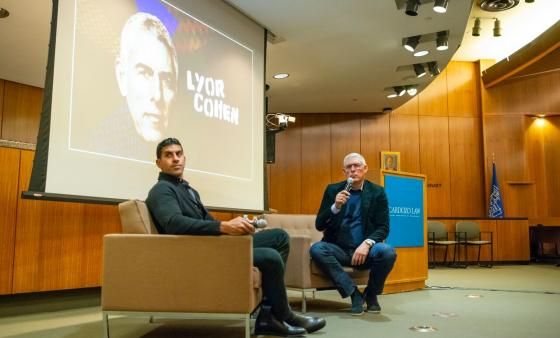 Lyor Cohen's Visit to Cardozo Featured in Rolling Stone