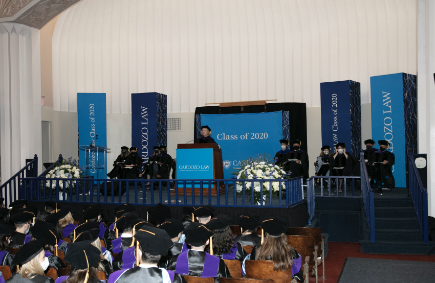 Cardozo’s Class of 2020 Comes Together for an In-Person Celebration at Yeshiva University 