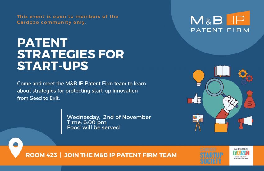 Patent Strategies for Startups