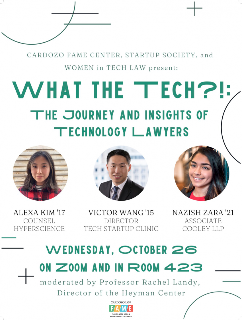 What the Tech? The Journey and Insights of Technology Lawyers