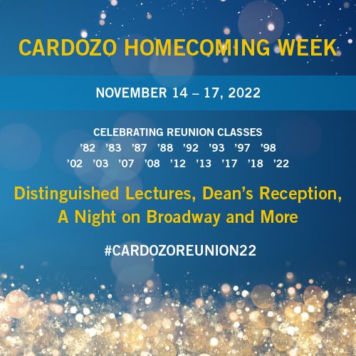 Cardozo Reunion: Homecoming 2022