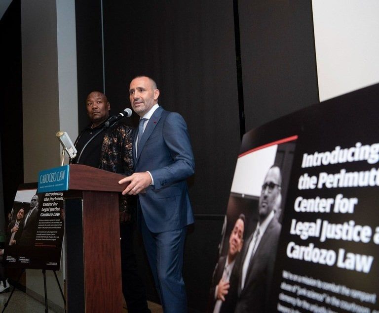  The New York Law Journal Covers Launch of The Perlmutter Center for Legal Justice