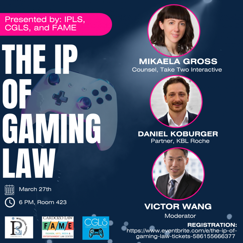 The IP of Gaming Law