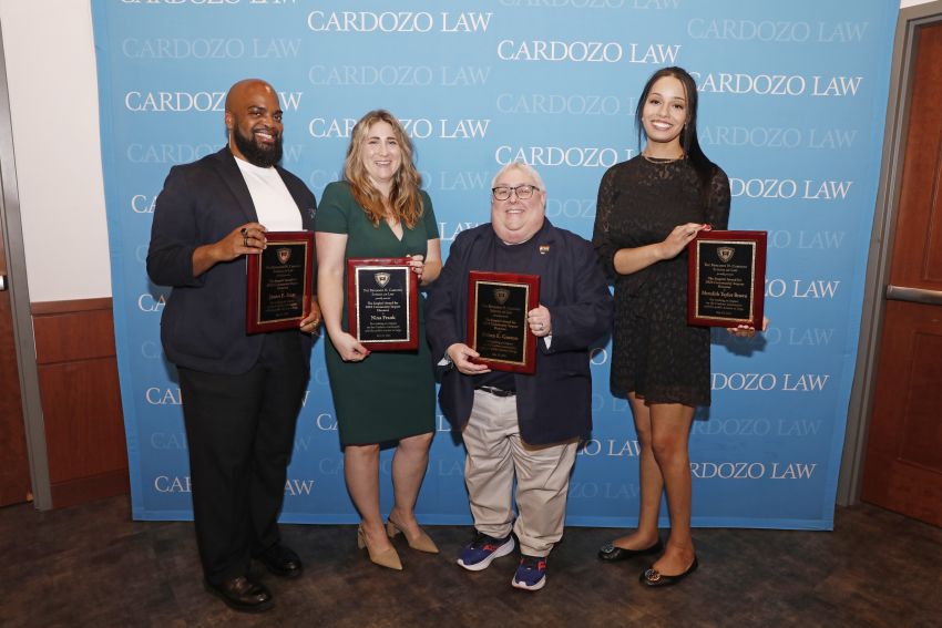 Cardozo Celebrates Public Service at 31st Annual Inspire! Awards