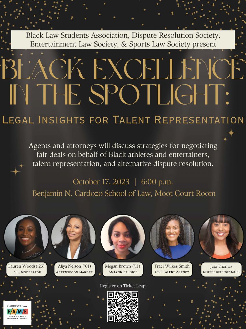 Black Excellence in the Spotlight: Legal Insights for Talent Representation