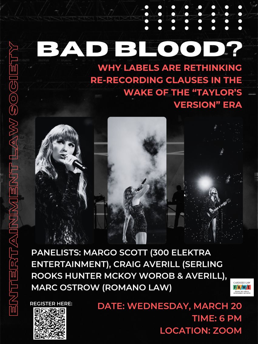 Bad Blood? Why Label are Rethinking Re-recording Clauses in the Wake of the "Taylor's Version" Era