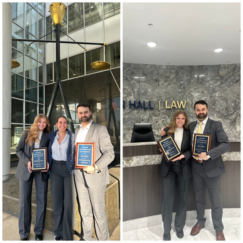 Cardozo Moot Court Honor Society Wins Championship at John J. Gibbons Moot Court Competition