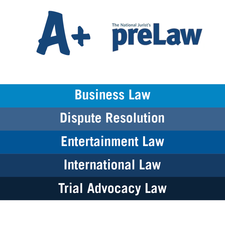 Cardozo Law Receives Top Marks from preLaw Magazine