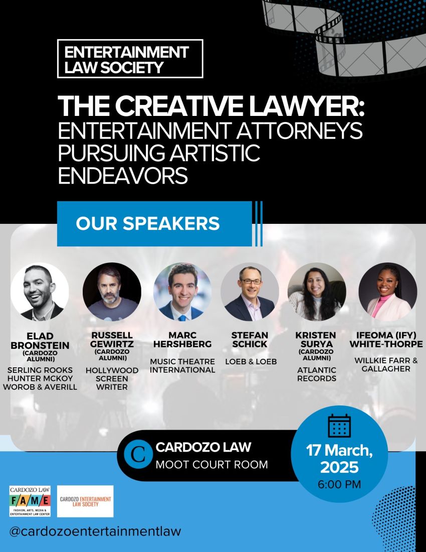 The Creative Lawyer: Entertainment Attorneys Pursuing Artistic Endeavors