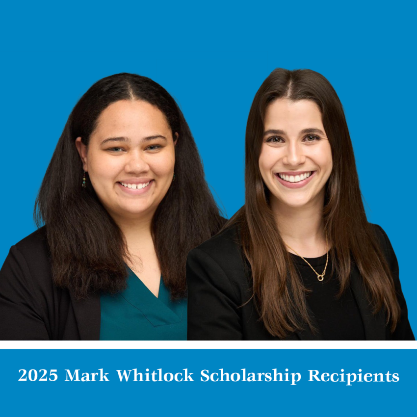 Samantha Harberg and Rebecca Malek Selected as 2025 Recipients of Mark Whitlock Scholarship