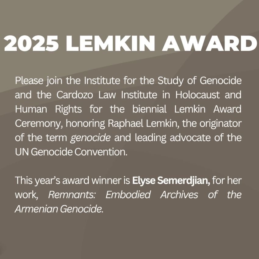 2025 Lemkin Award Ceremony