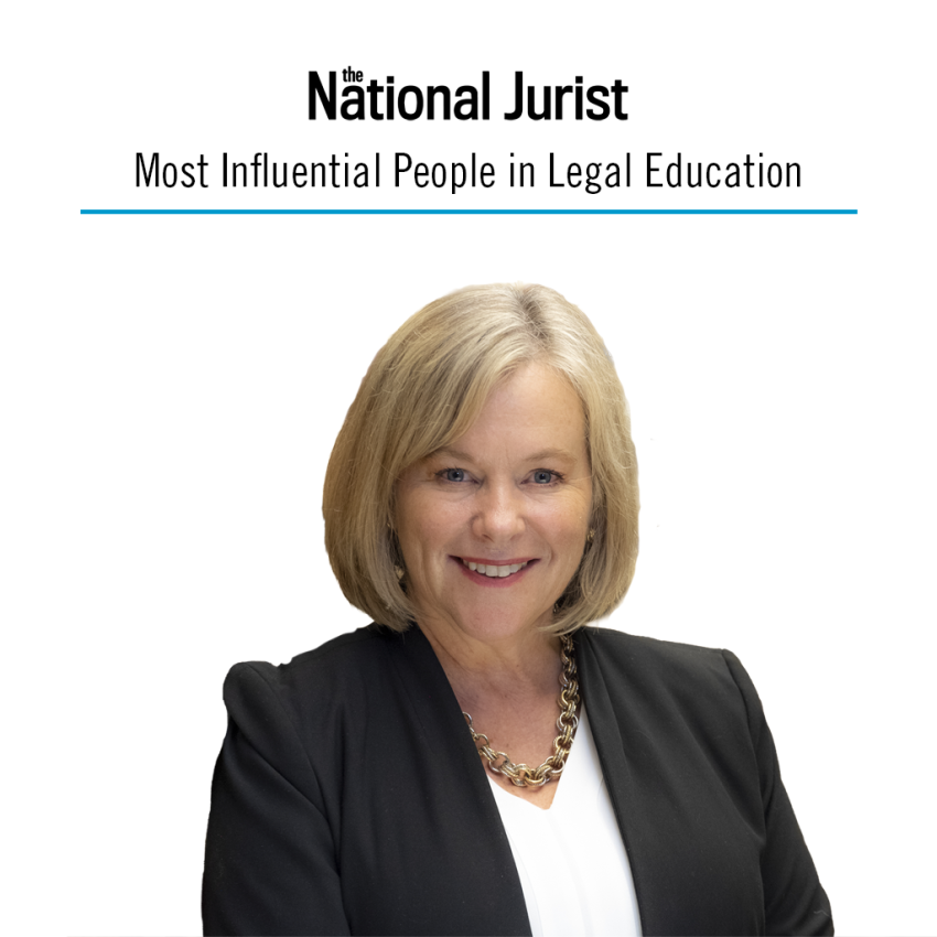 Dean Leslie Named One of The National Jurist’s Most Influential People in Legal Education